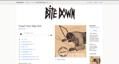 Desktop Screenshot of bitedown.bandcamp.com