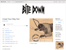 Tablet Screenshot of bitedown.bandcamp.com
