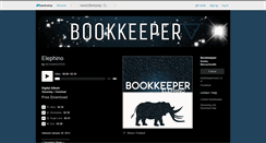 Desktop Screenshot of bookkeeperrocks.bandcamp.com