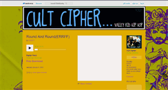 Desktop Screenshot of cultcipher.bandcamp.com