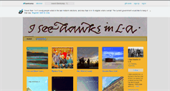 Desktop Screenshot of iseehawksinla.bandcamp.com