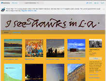 Tablet Screenshot of iseehawksinla.bandcamp.com