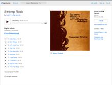 Tablet Screenshot of daisyslittlesecret.bandcamp.com
