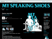 Tablet Screenshot of myspeakingshoes.bandcamp.com