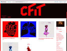 Tablet Screenshot of cfit.bandcamp.com