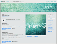 Tablet Screenshot of notasparrow.bandcamp.com