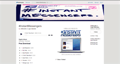 Desktop Screenshot of instantmessengers.bandcamp.com