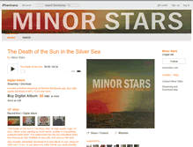 Tablet Screenshot of minorstars.bandcamp.com