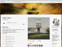 Tablet Screenshot of lesracquet.bandcamp.com