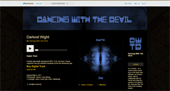 Desktop Screenshot of dancingwiththedevil.bandcamp.com