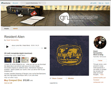 Tablet Screenshot of grantnorsworthy.bandcamp.com