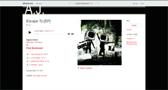 Desktop Screenshot of ajdj.bandcamp.com