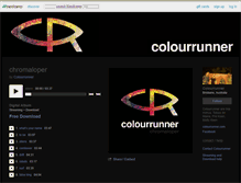 Tablet Screenshot of colourrunner.bandcamp.com