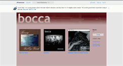 Desktop Screenshot of bocca.bandcamp.com