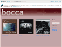 Tablet Screenshot of bocca.bandcamp.com