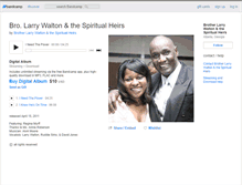 Tablet Screenshot of larrywalton.bandcamp.com