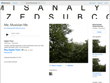 Tablet Screenshot of misanalyzedsubconscious.bandcamp.com