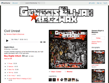 Tablet Screenshot of genesiselijah-beezwax.bandcamp.com