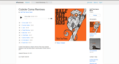 Desktop Screenshot of halfpastneverband.bandcamp.com
