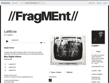 Tablet Screenshot of fragment.bandcamp.com