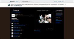 Desktop Screenshot of brandonbarraclough.bandcamp.com