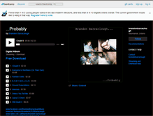 Tablet Screenshot of brandonbarraclough.bandcamp.com