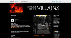 Desktop Screenshot of feedmetothevillains.bandcamp.com