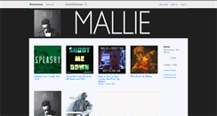 Desktop Screenshot of mallie.bandcamp.com