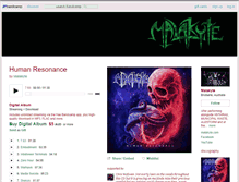 Tablet Screenshot of malakyte.bandcamp.com