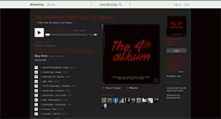Desktop Screenshot of 4thalbumfanproject.bandcamp.com