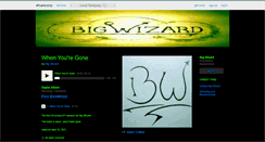 Desktop Screenshot of bigwizard.bandcamp.com