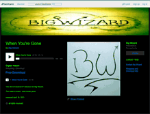Tablet Screenshot of bigwizard.bandcamp.com