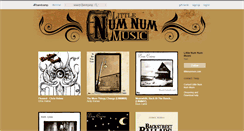 Desktop Screenshot of littlenumnummusic.bandcamp.com