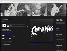 Tablet Screenshot of criticalmasspunk.bandcamp.com