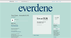 Desktop Screenshot of everdene.bandcamp.com