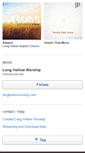 Mobile Screenshot of longhollowworship.bandcamp.com