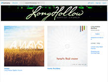 Tablet Screenshot of longhollowworship.bandcamp.com