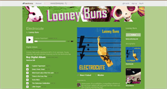 Desktop Screenshot of looneybuns.bandcamp.com