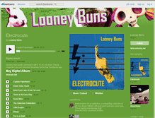 Tablet Screenshot of looneybuns.bandcamp.com