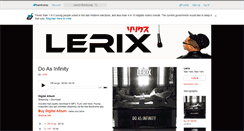 Desktop Screenshot of lerix.bandcamp.com