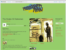 Tablet Screenshot of mississippiman.bandcamp.com