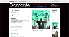 Desktop Screenshot of diamante.bandcamp.com