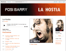 Tablet Screenshot of fosibarry.bandcamp.com