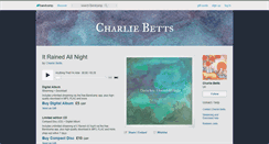 Desktop Screenshot of charliebetts.bandcamp.com