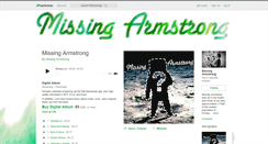 Desktop Screenshot of missingarmstrong.bandcamp.com