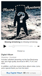 Mobile Screenshot of missingarmstrong.bandcamp.com