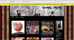 Desktop Screenshot of insomniacfolklore.bandcamp.com