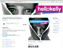 Tablet Screenshot of hellokelly.bandcamp.com
