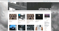 Desktop Screenshot of kestrels.bandcamp.com