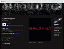 Tablet Screenshot of darqmatter.bandcamp.com